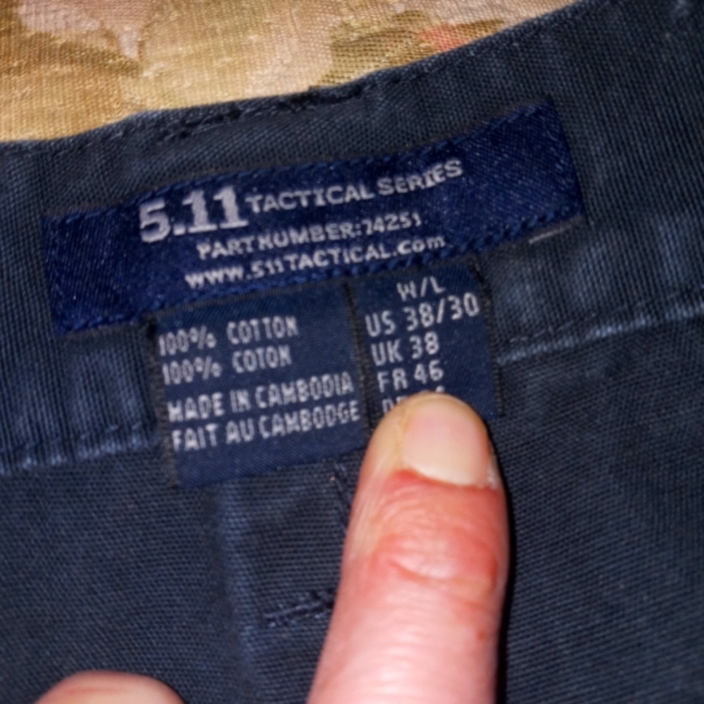 Men's 5.11 tactical cargo pants